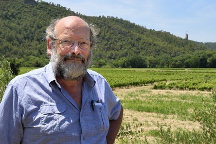 France, Var, Provence Verte, Correns, 1st organic village of France, the winegrower and mayor Michael Latz