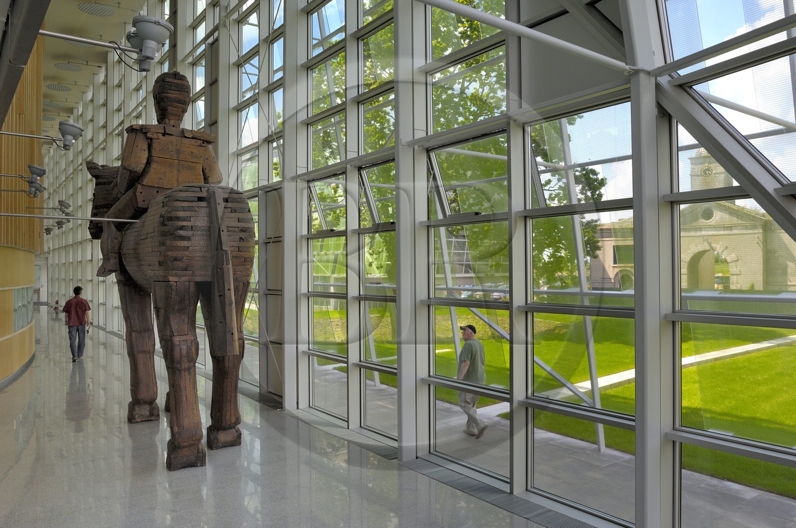 Irlande, Comté de Kildare, Naas, le Kildare County Council (architectes  Heneghan.Peng Architects)