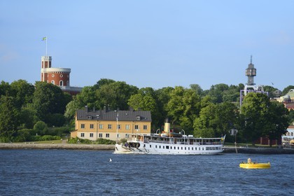 Sweden, Stockholm, Kastellholmen island, Kastellholmen castle