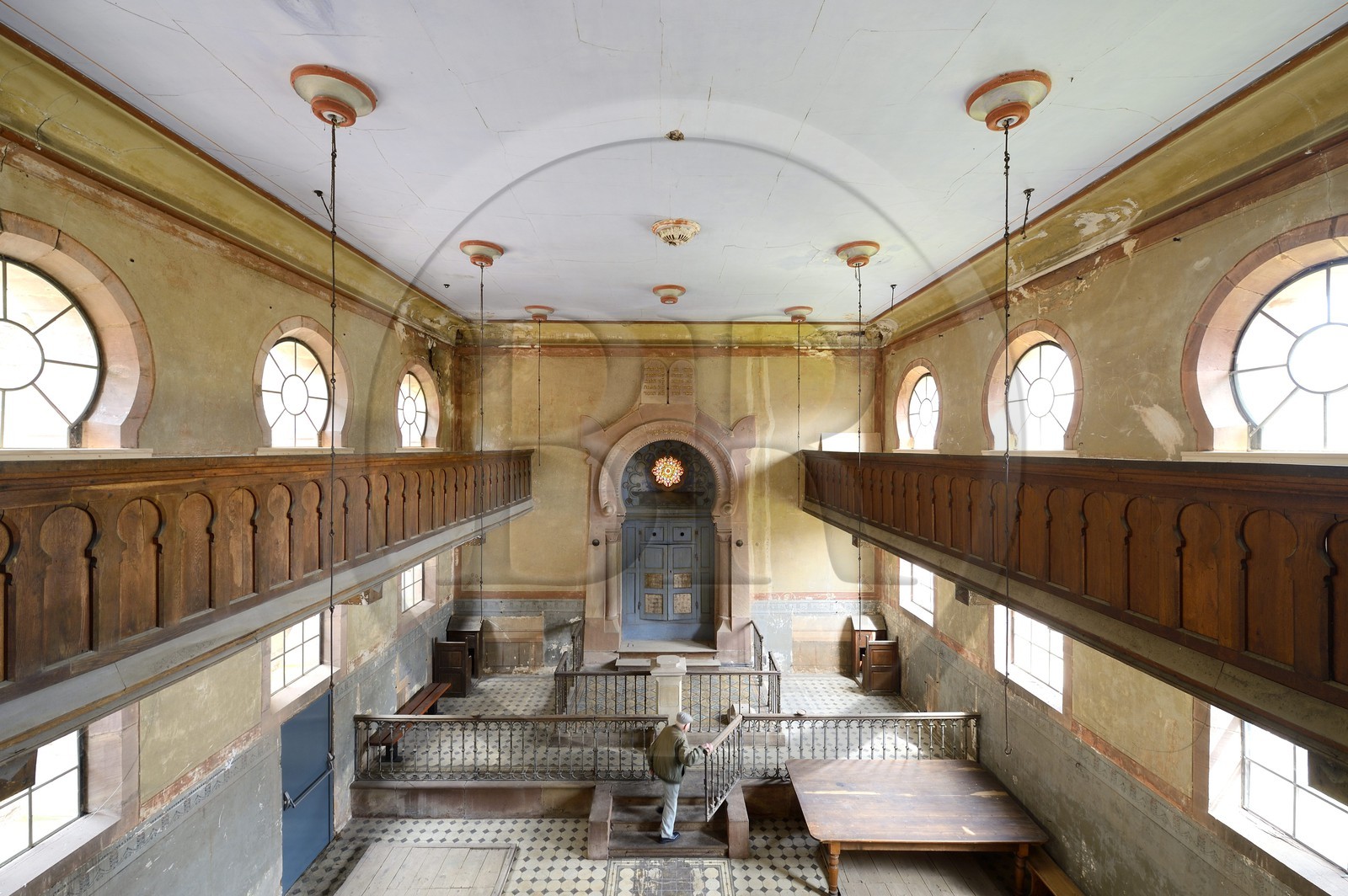 France, Bas-Rhin (67), Westhoffen, l'ancienne synagogue