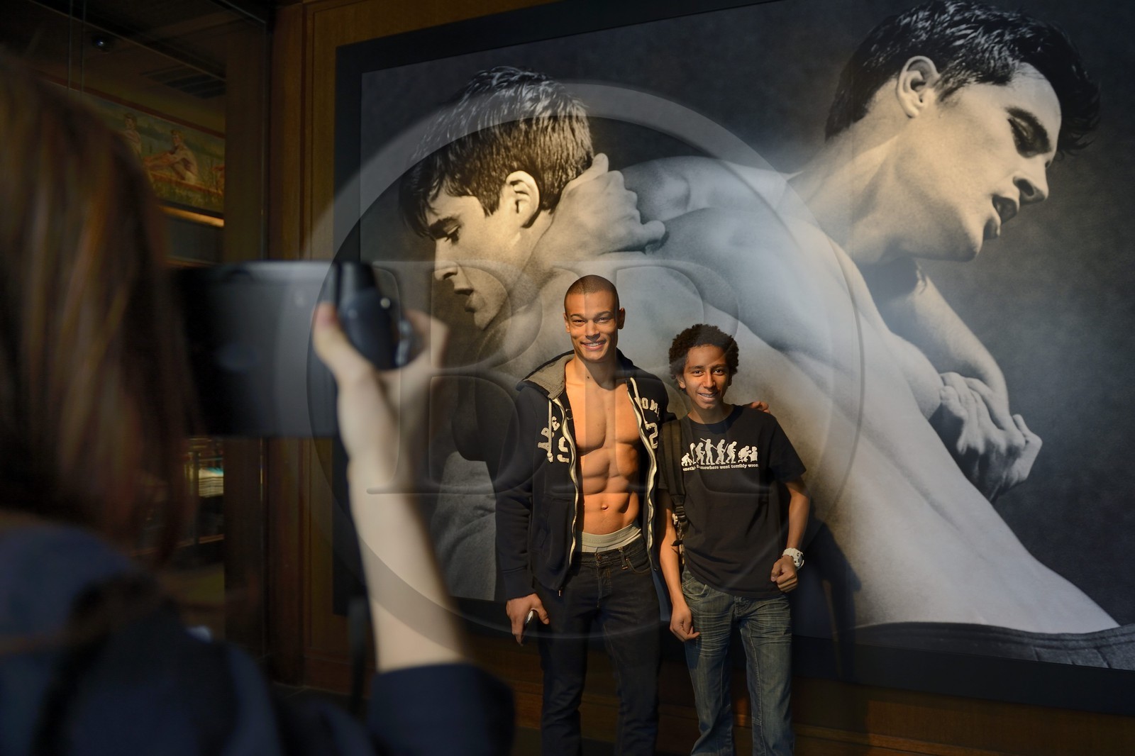 Etats-Unis, New York, Manhattan, la boutique Abercrombie & Fitch sur la 5ème Avenue