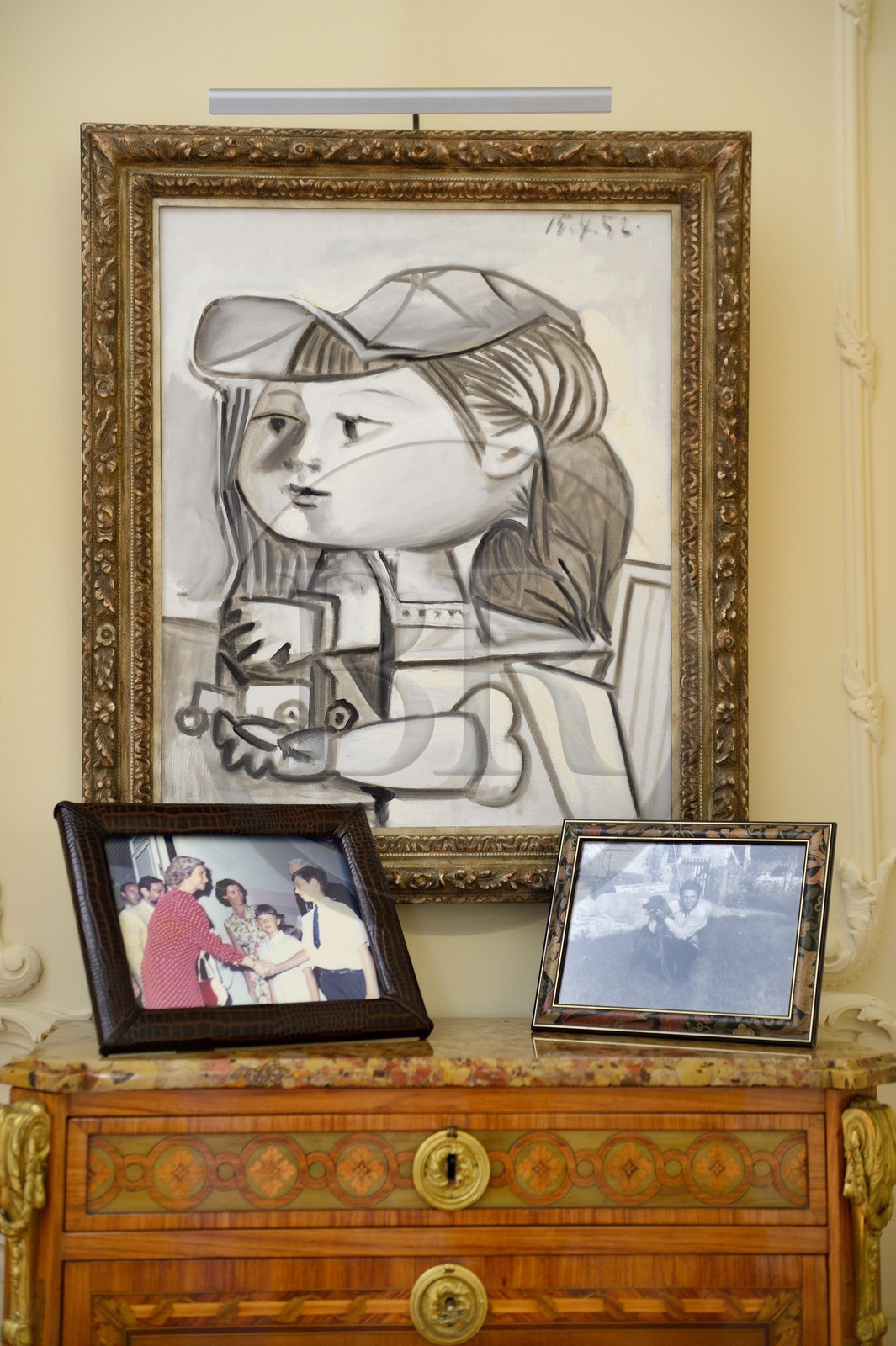 France, Alpes Maritimes, Cannes, the Villa La Californie where Picasso lived, today renamed the Pavillon de Flore by Marina Picasso