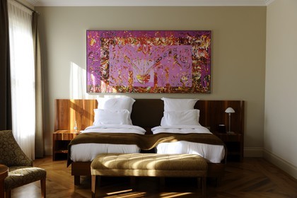 Turquie, Istanbul, quartier de Beyoglu, l'hôtel Tomtom Suites