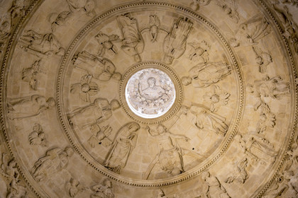 Espagne, Andalousie, Séville, la cathédrale, classé Patrimoine Mondial de l'UNESCO, dome de la sacristie principale (sacristia mayor) du XVIe siècle