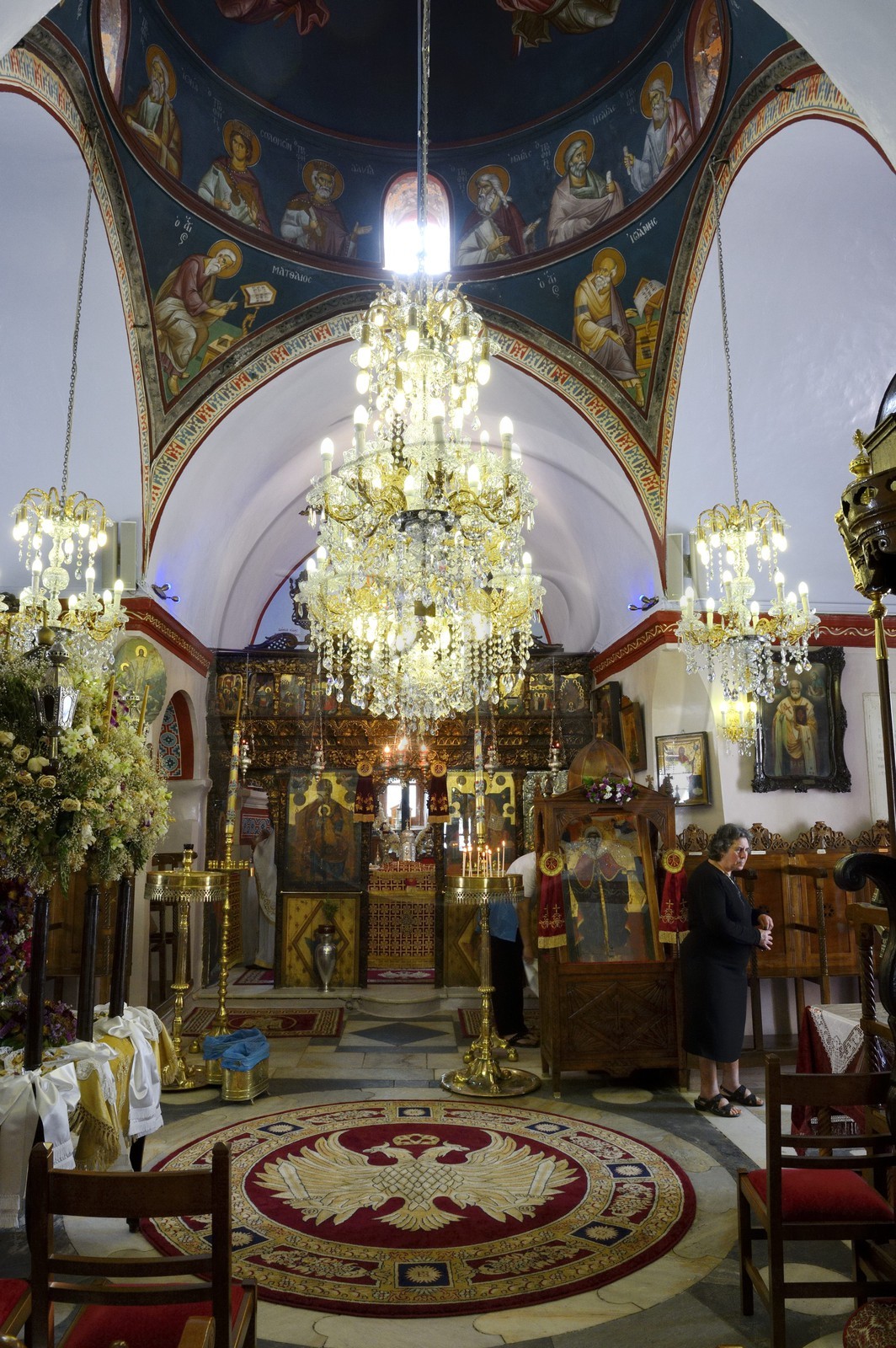 Greece, Cyclades islands, Mykonos island, Chora (Mykonos town), Aghia Kiriaki” (Saint Kiriaki) church