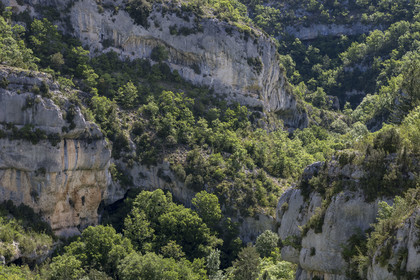 France, Vaucluse, Mont Ventoux Regional Natural Park, Monieux, Gorges de La Nesque,