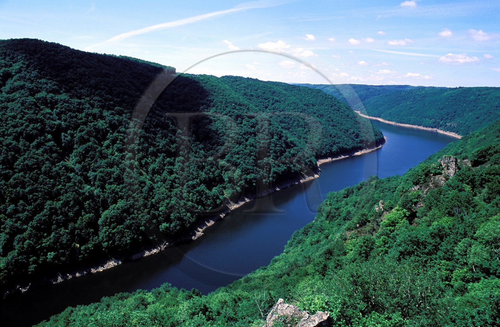 France, Corrèze (19), la rivière Dordogne