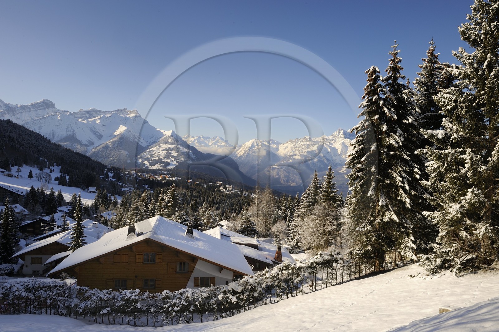 Suisse, Canton de Vaud, Villars sur Ollon