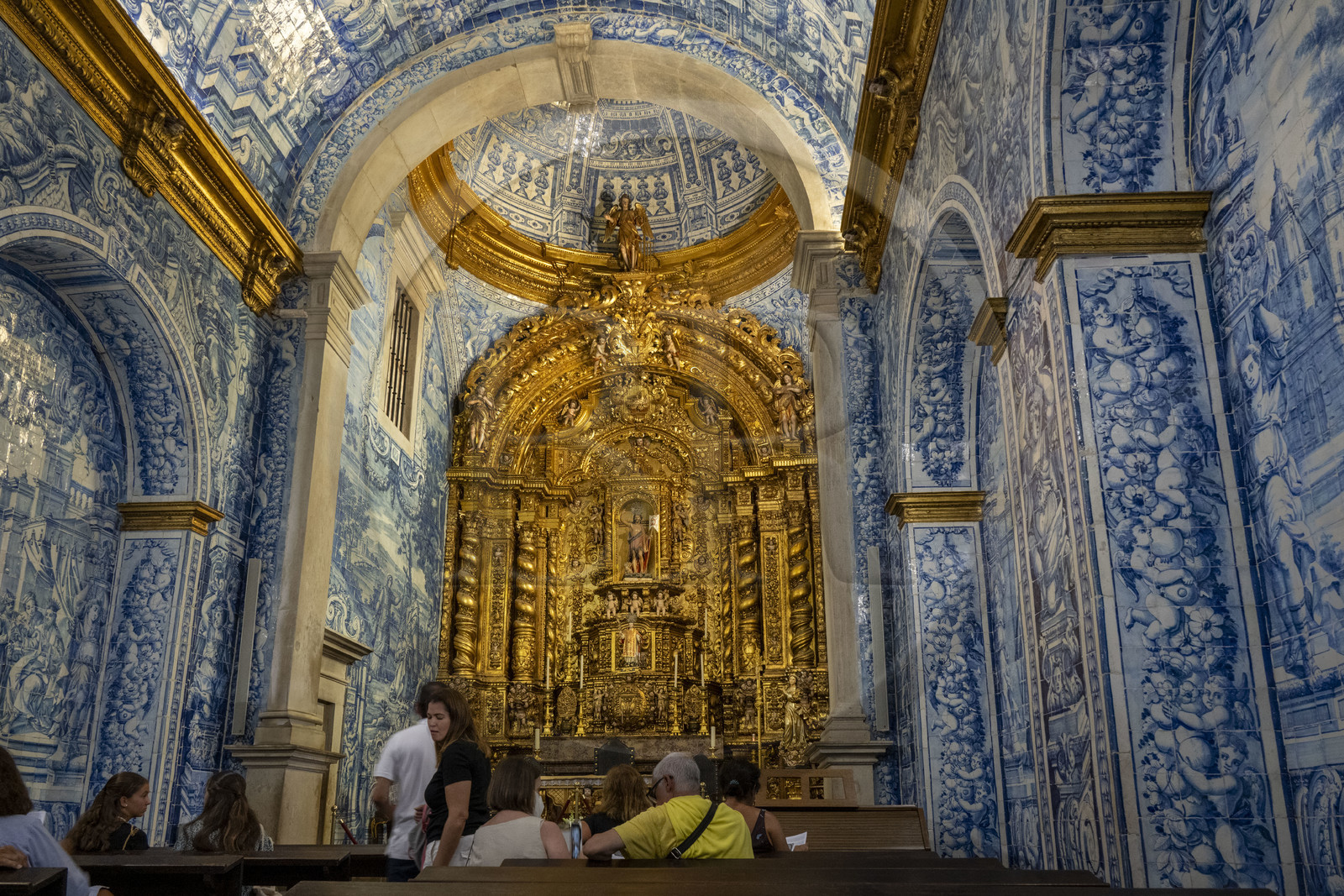 Portugal, Algarve, Almancil, Church of Saint Lawrence of Rome (Sao Lourenco dos Matos)