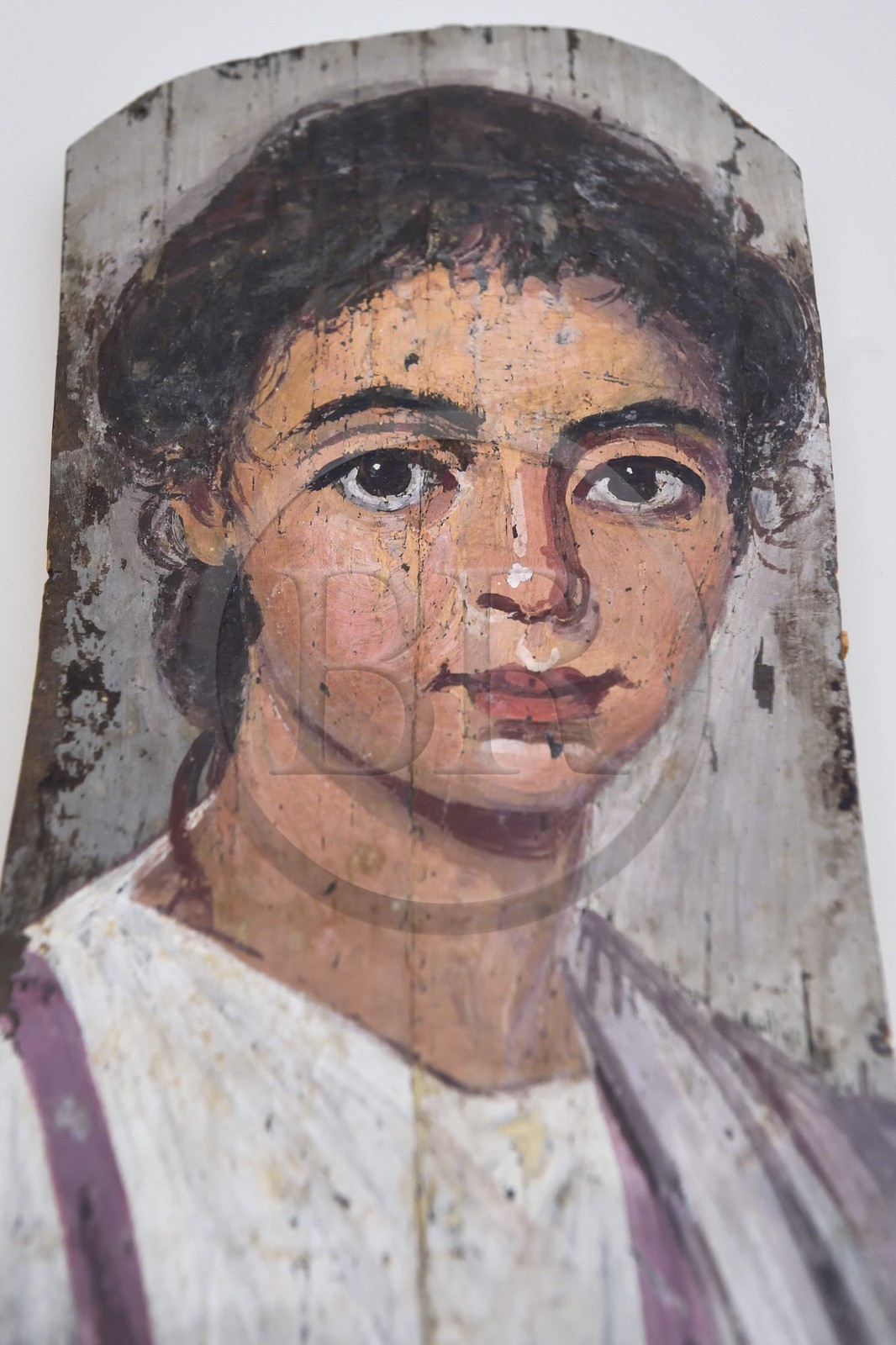 Germany, Berlin, Museum Island, listed as World Heritage by UNESCO, Altes Museum, home to a collection of ancient works, mummy portraits from roman tombs in Egypt