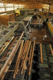 France, Moselle, Abreschviller Sciages sawmill
