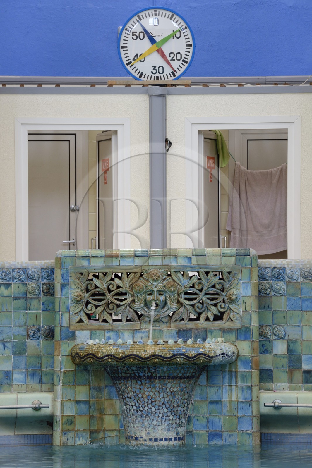 France, Meurthe-et-Moselle (54), Nancy, la piscine ronde de Nancy Thermal