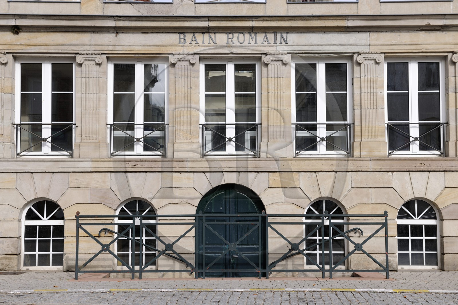 France, Vosges (88), Station thermale de Bains-les-Bains, les Bains Romains