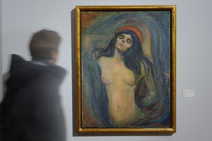 Norvège, Oslo, musée Edvard Munch, Madonne (Madonna)