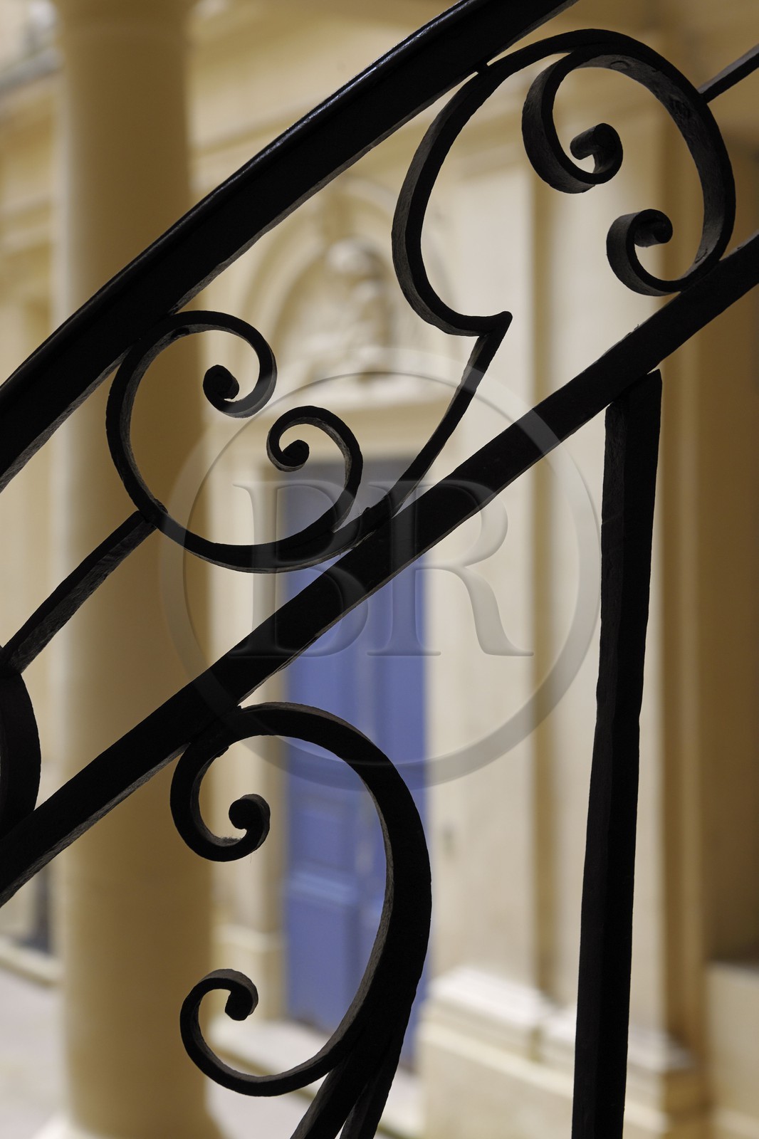 France, Hérault (34), Montpellier, Hôtel de Griffy du 18e siècle rue de l'Aiguillerie, classé monument historique