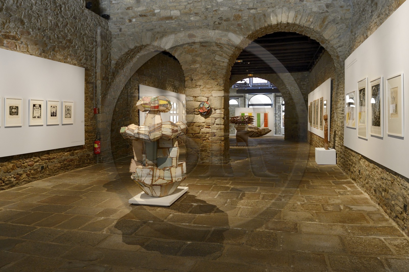 France, Morbihan (56), Golfe du Morbihan, Vannes, La Cohue dont le rez-de-chaussée abritait le marché au moyen-age, actuellement musée des Beaux-Arts