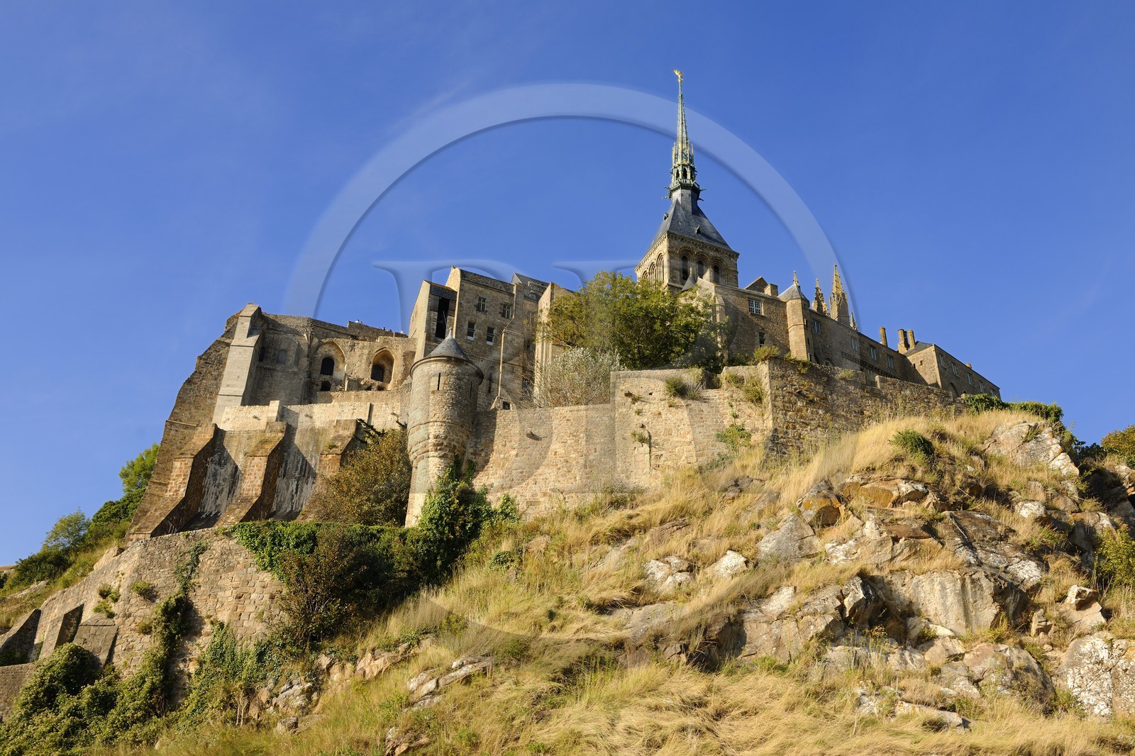 France, Manche, Mont Saint Michel, listed as World Heritage by UNESCO