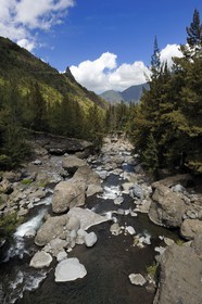 France, Reunion island (French overseas department), cirque de Cilaos, listed as World Heritage by UNESCO