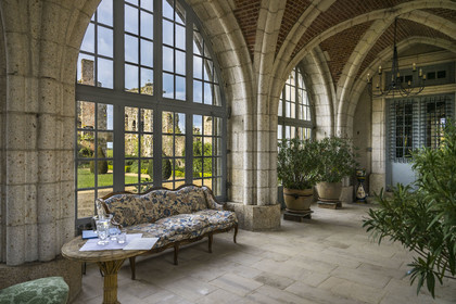 France, Vendée (85), Sèvremont, le chateau de la Flocellière, gite et chambre d'hotes