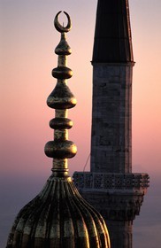 Turkey, Istanbul, historical centre listed as World Heritage by UNESCO, Sultanahmet District, Sultan Ahmet Camii Mosque (Blue Mosque)