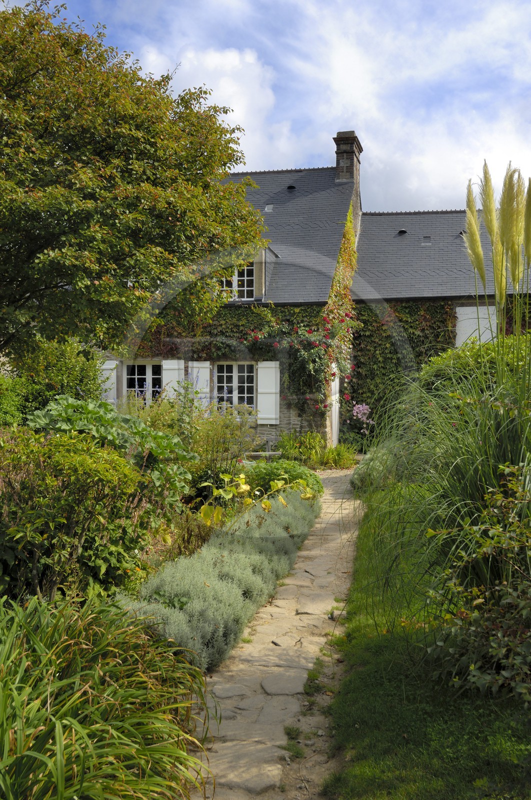 France, Manche, Cotentin, La Hague, Omonville la Petite, home of Jacques Prevert