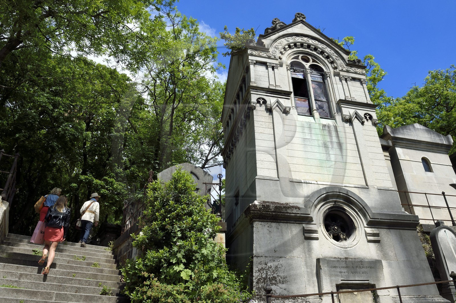 France, Paris (75), cimetière du Père-Lachaise