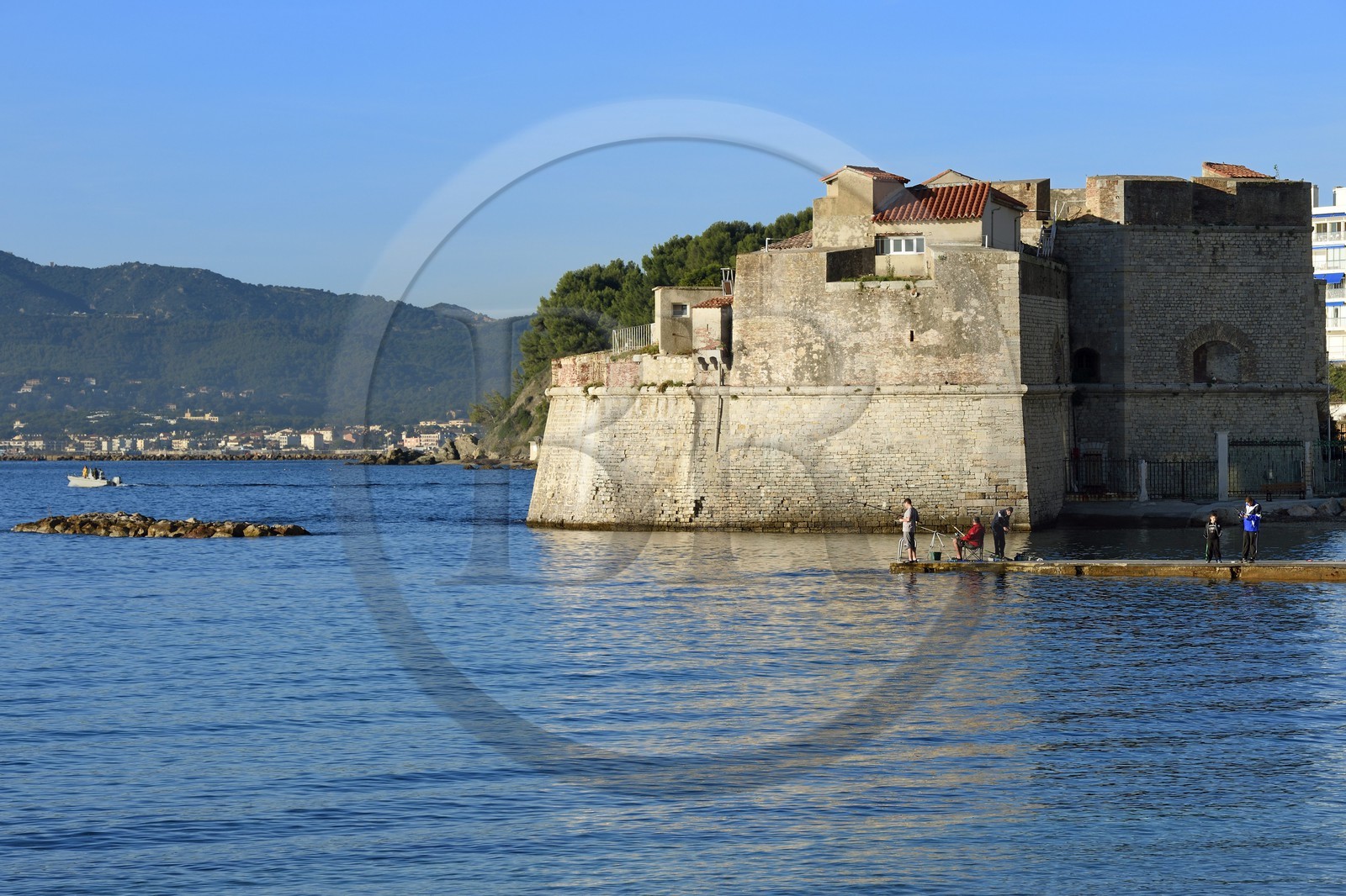 France, Var (83), Toulon, corniche, le Fort Saint-Louis dans le quartier du Mourillon
