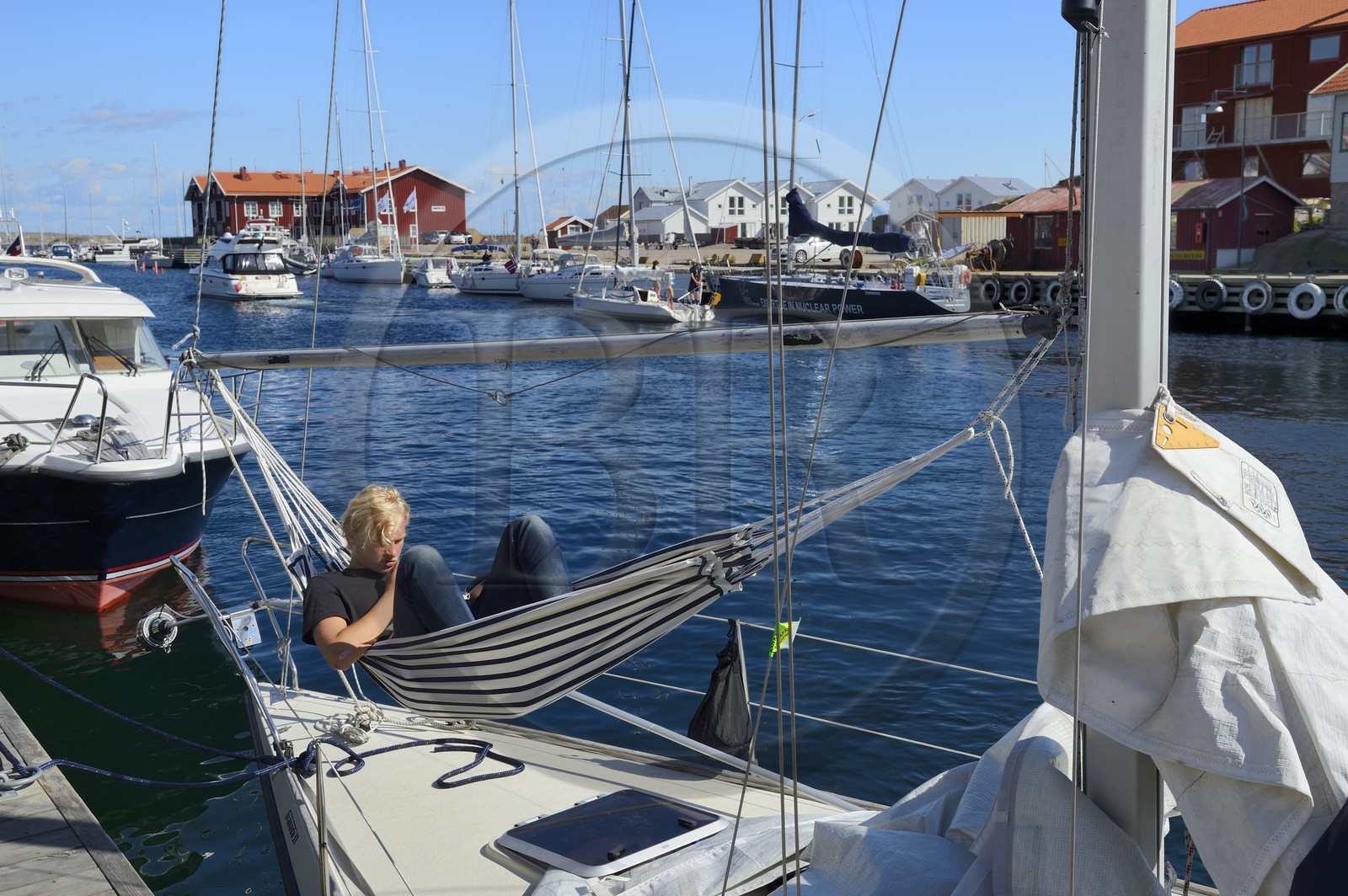Sweden, Västra Götaland, Smögen harbour