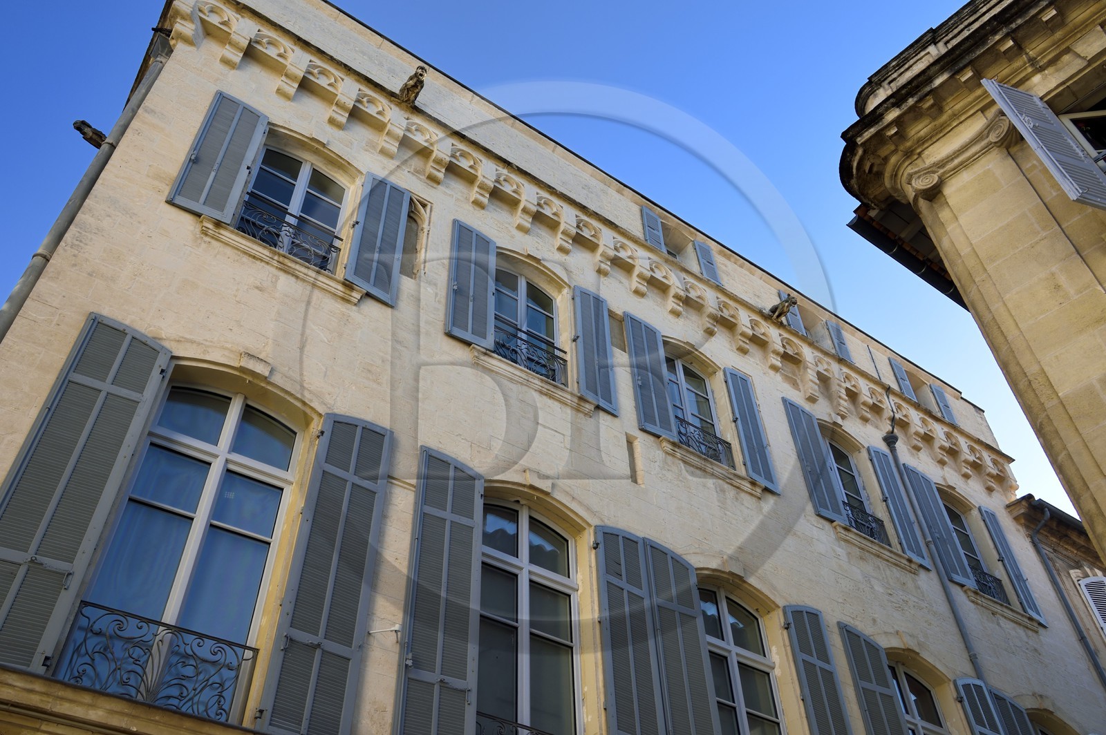 France, Bouches du Rhone, Arles, Vincent van Gogh Foundation (Compulsory Mention), a contemporary art center that has invested in a 15th century mansion