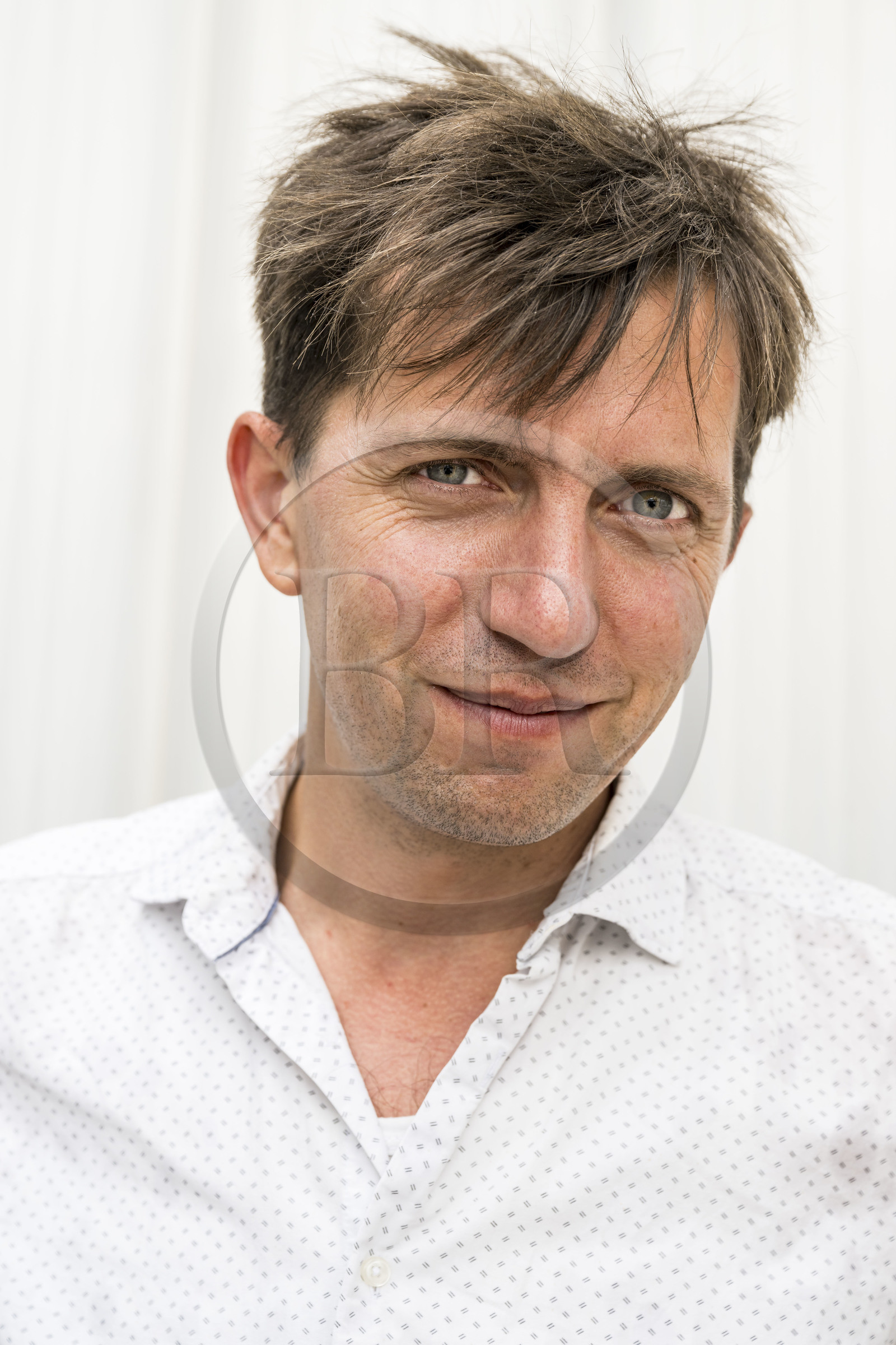 France, Bouches-du-Rhône (13), Marseille, quartier des Aygalades, Alexis Nys directeur de La Cité des Arts de la Rue