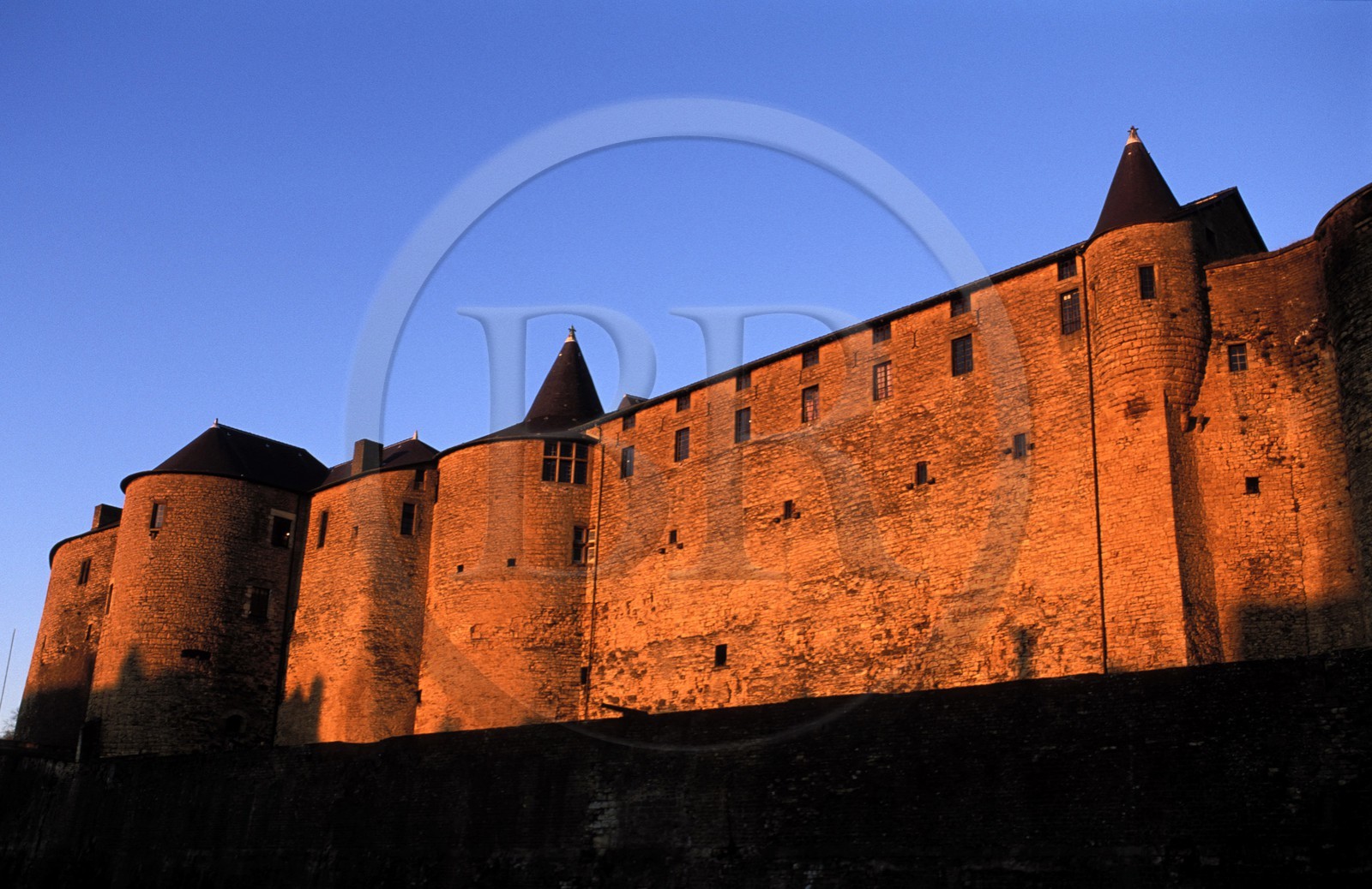France, Ardennes (08), Sedan, le château fort