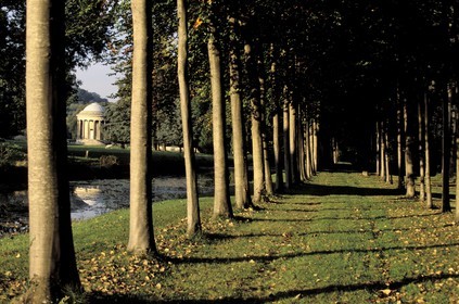 France, Essonne, Jeurre park, factory of Mereville park, Filial Piety temple