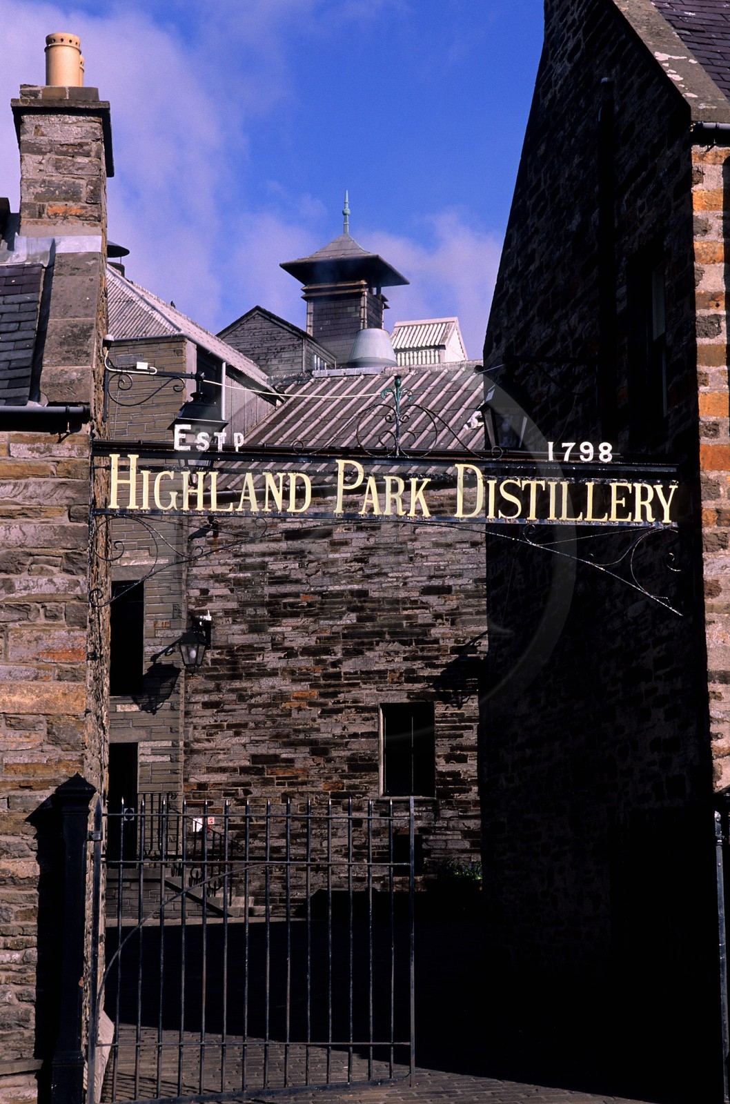 United Kingdom, Scotland, Orkney Islands, Highland Park whisky distillery