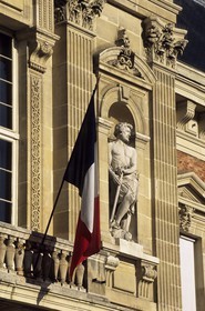 France, Paris 19ème (75), mairie du 19ème arr., place Armand Carrel