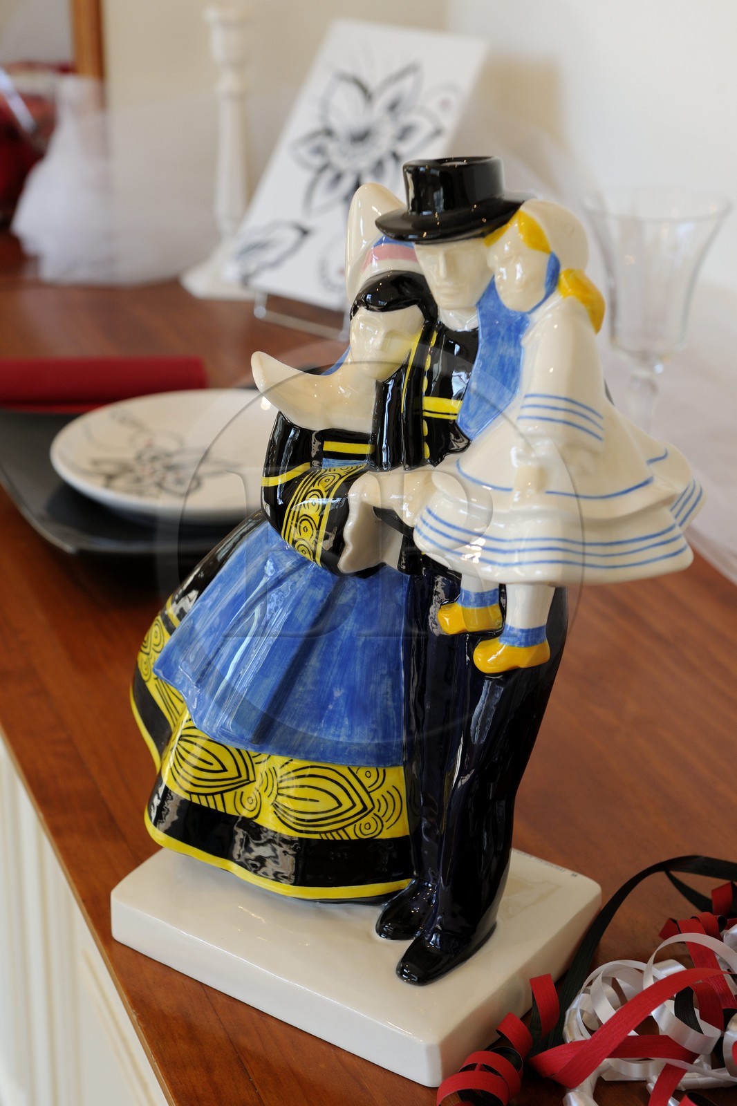 France, Finistère (29), Quimper, la faïencerie HB Henriot