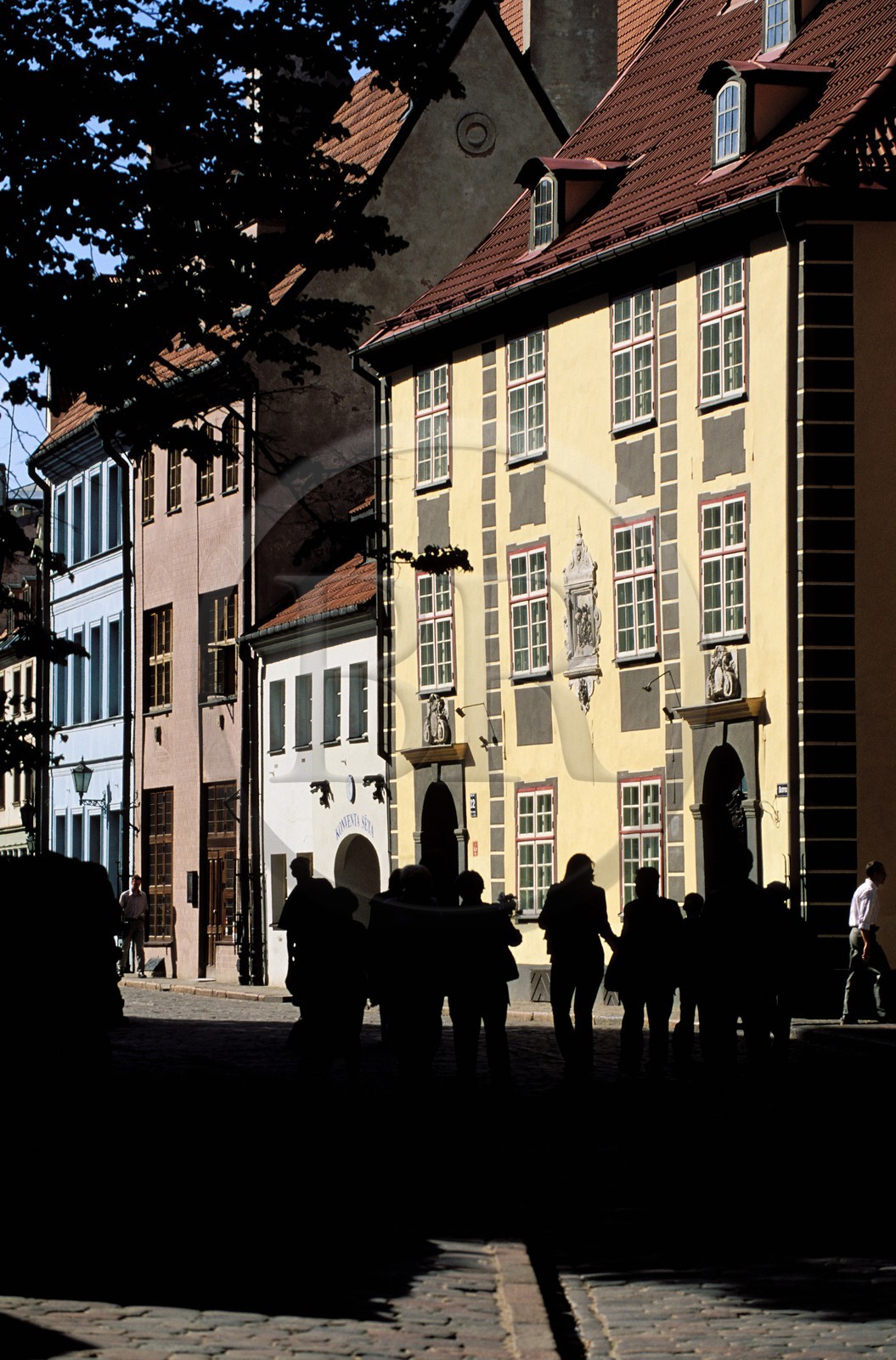 Latvia (Baltic States), Riga, the former buildings of a convent (Konventa Seta) on Skarnu Iela Street