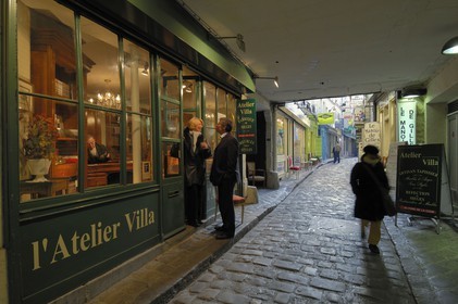 France, Paris (75), passage du chantier