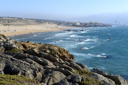 Portugal, région de Lisbonne, Cascais, plage de Guincho sur la côte d'Estoril
