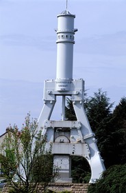 France, Saone et Loire, Le Creusot, Montceau, town emblematic power hammer