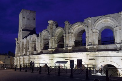 France, Bouches-du-Rhône (13), Arles, les Arènes, amphithéâtre romain de 80-90 après JC, classé Patrimoine Mondial de l'UNESCO