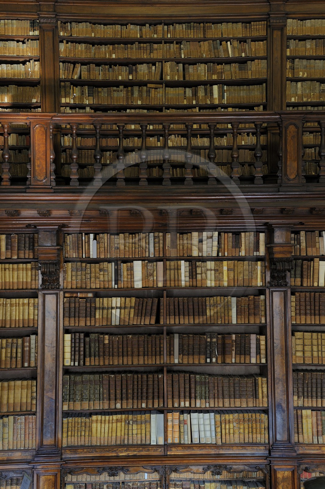 Italy, Lombardy, Milan, Brera Academy (Accademia di Brera), National Library of Brera (Biblioteca Nazionale Braidense)