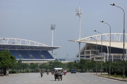 Vietnam, Hanoï, Tu Liem district, the My Dinh National Stadium is the biggest in the country