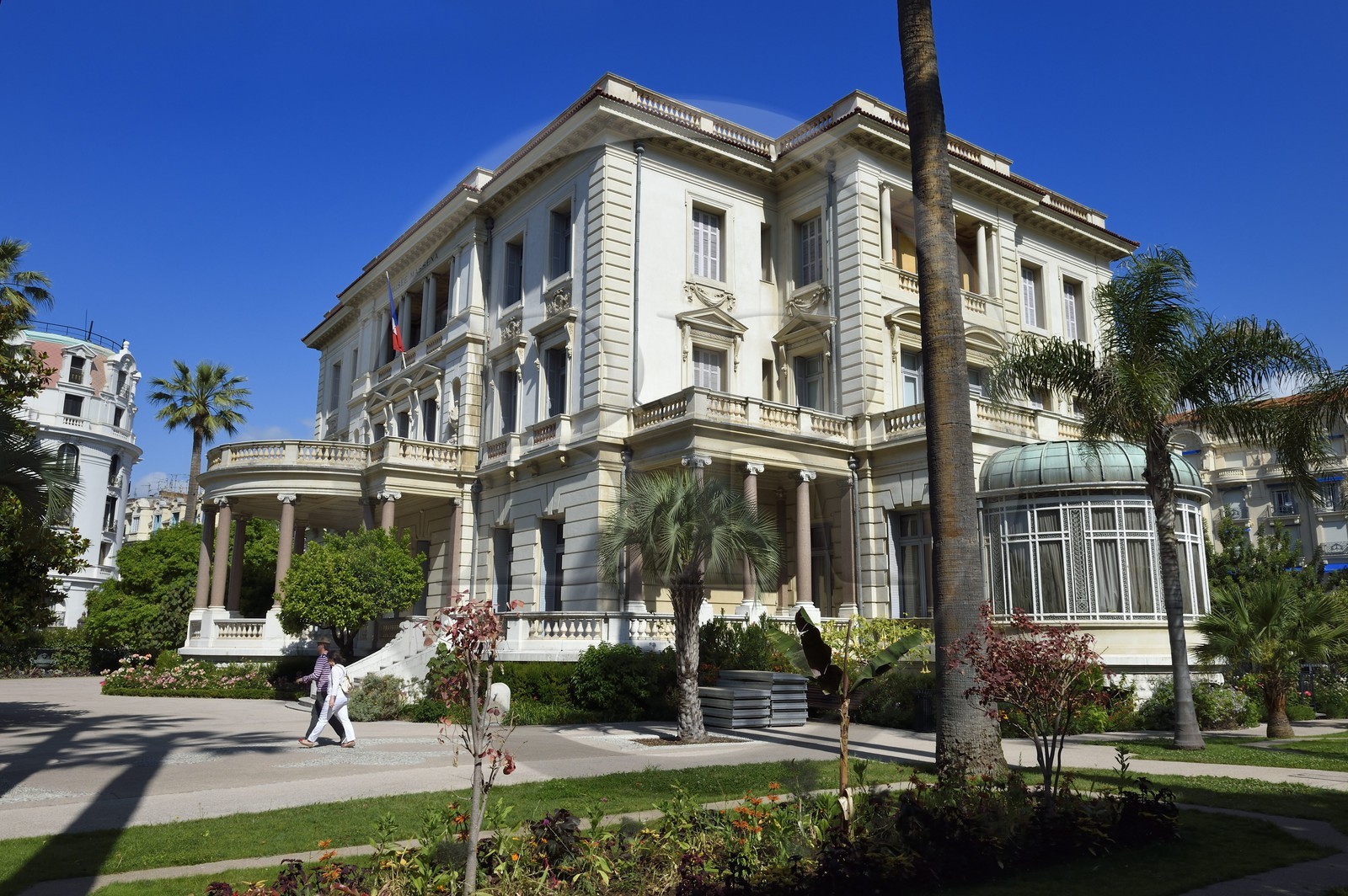 France, Alpes-Maritimes (06), Nice, Promenade des Anglais, Musée Masséna