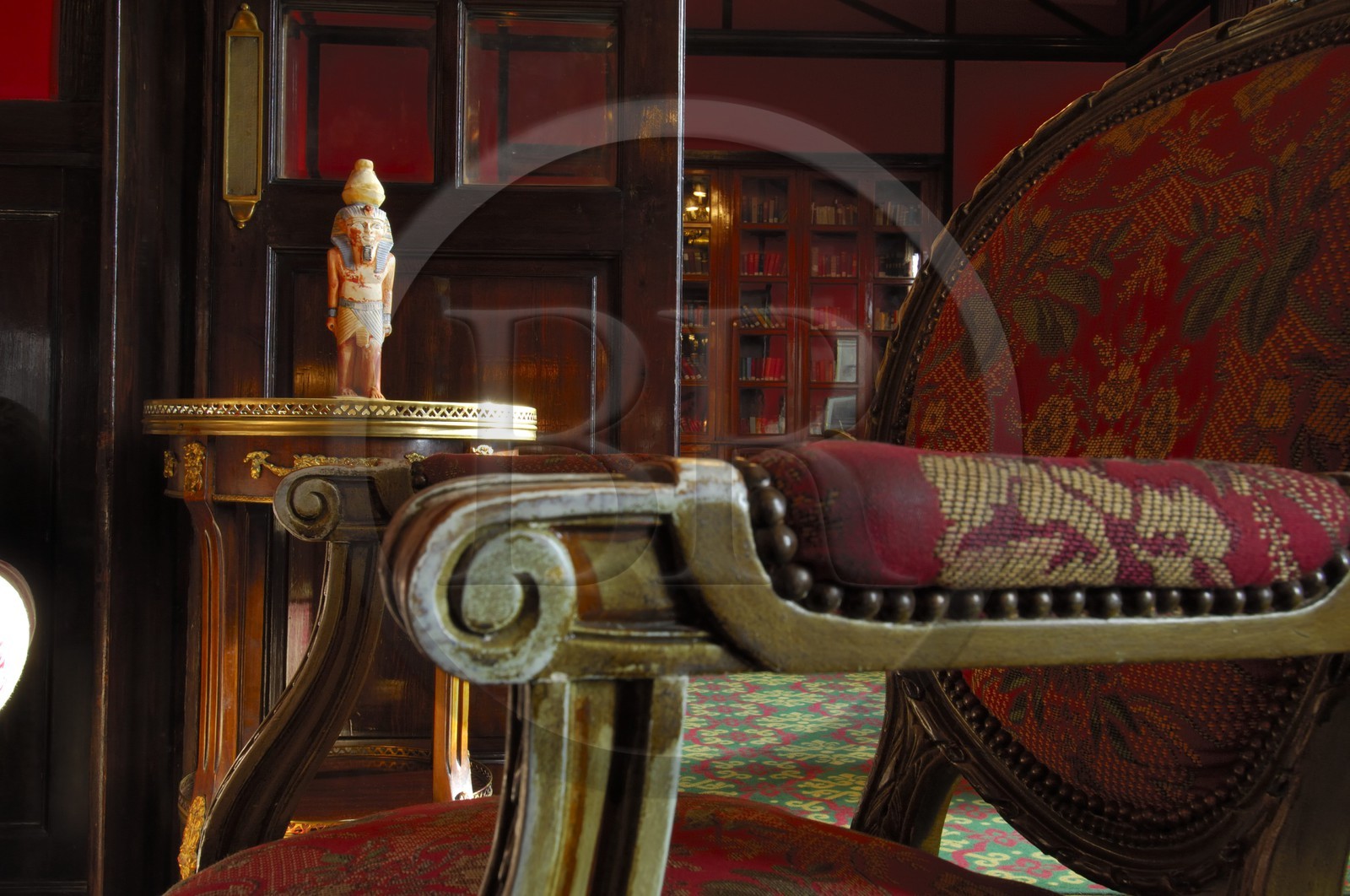 Egypt, Upper Egypt, Nile Valley, Luxor, the Old Winter Palace hotel bar