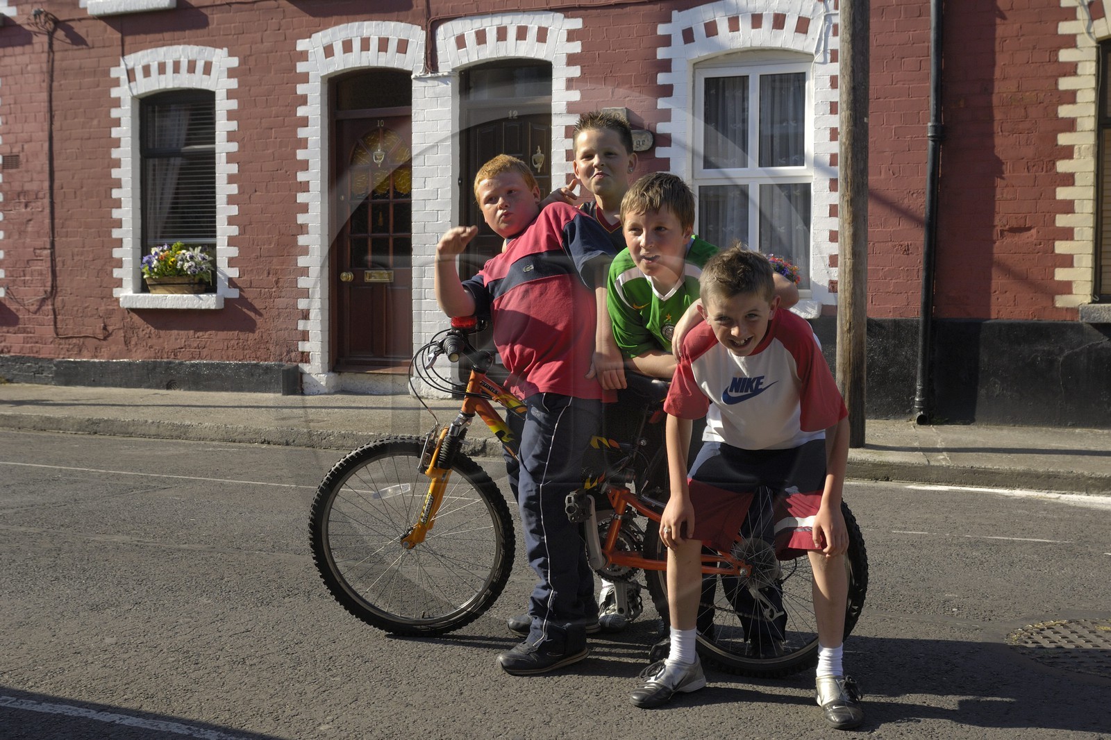 Irlande, Dublin, quartier populaire des anciens docks