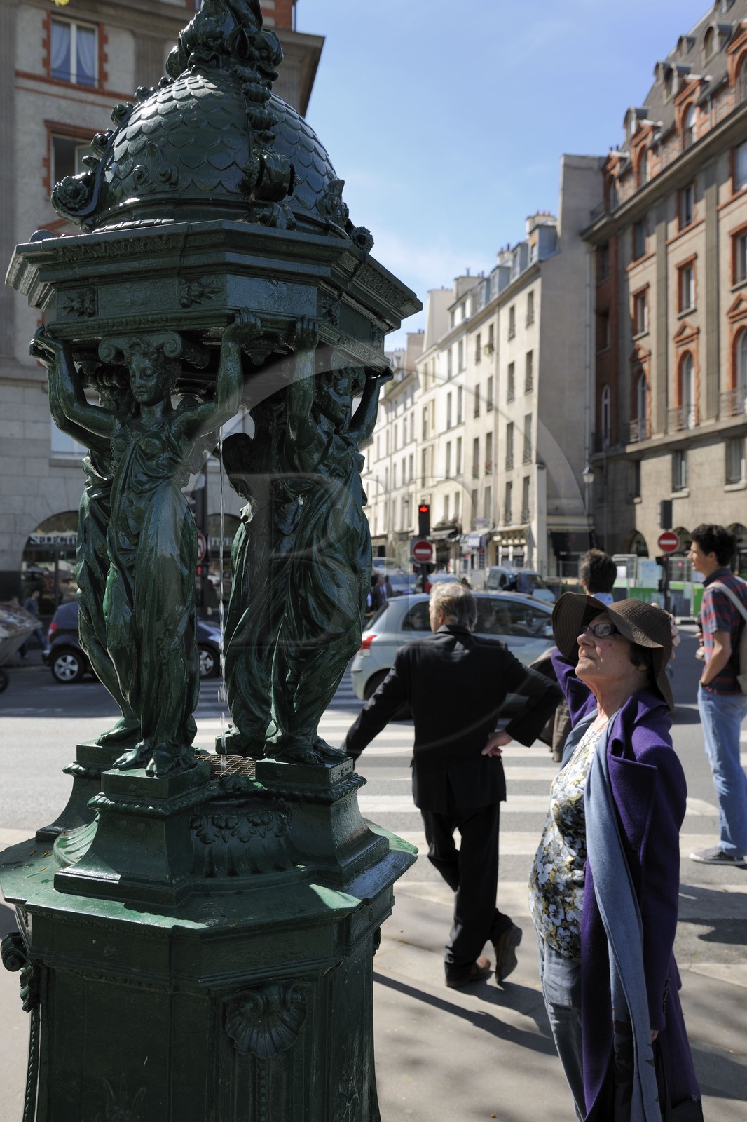 France, Paris (75), fontaine Wallace