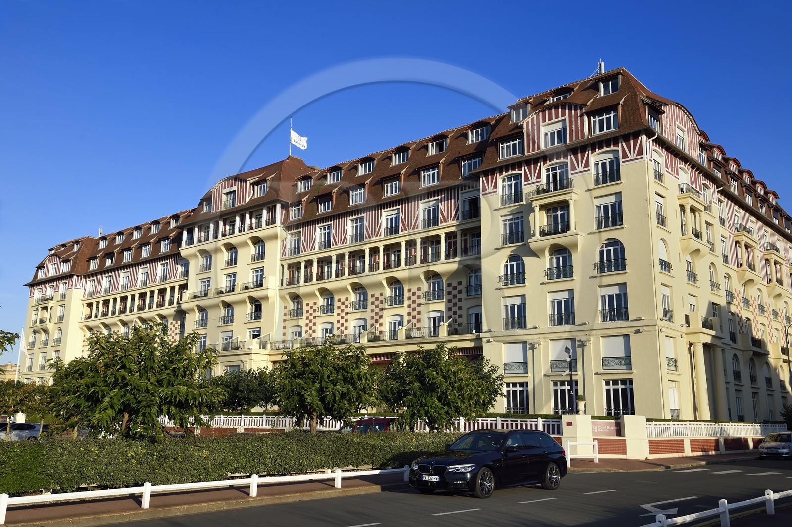 France, Calvados (14), Pays d'Auge, Deauville, l'Hotel Royal Barriere