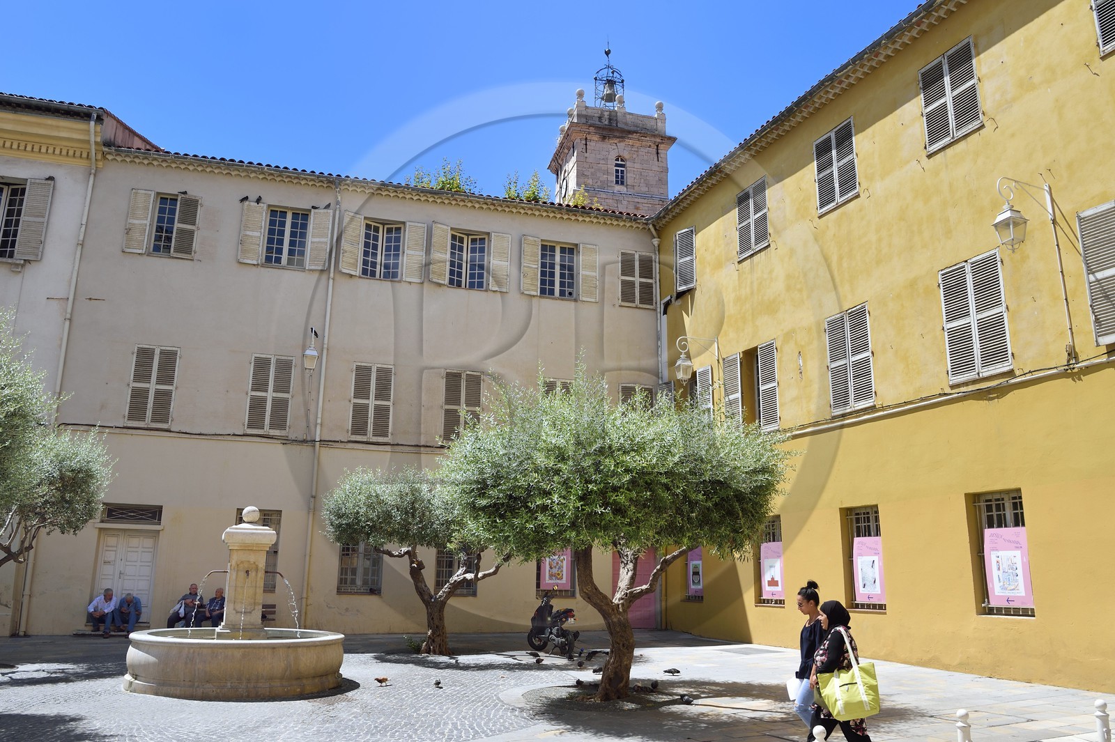 France, Var, Toulon, the former bishopric on Paul Comte square