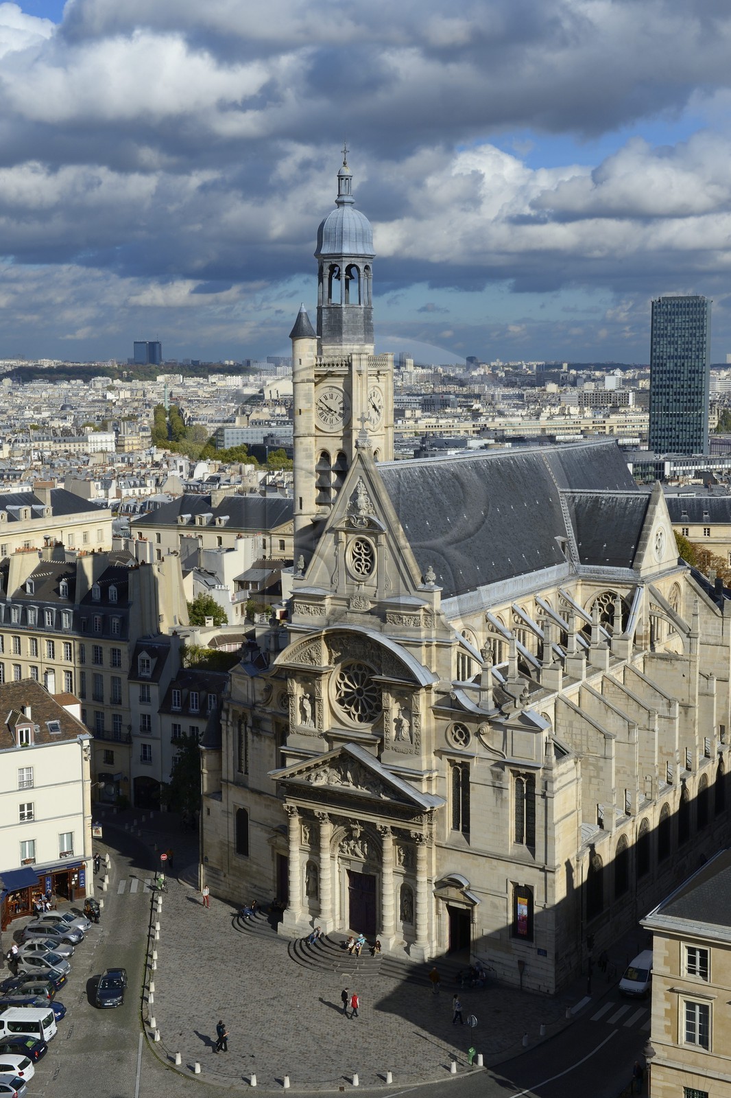 France, Paris (75), Quartier Latin, église Saint-Étienne du Mont
