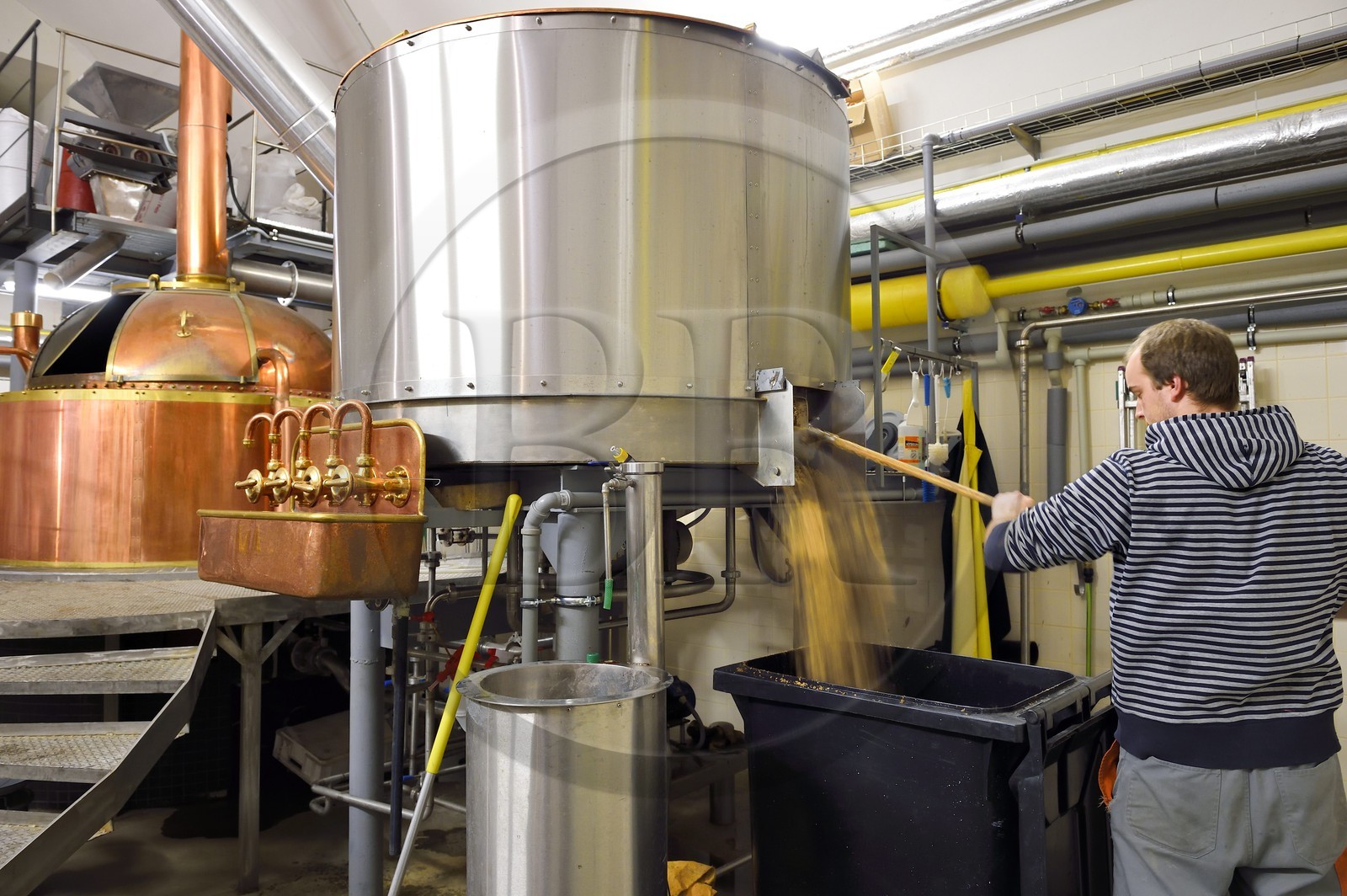 République Tchèque, Prague, la brasserie Vinohradsky pivovar